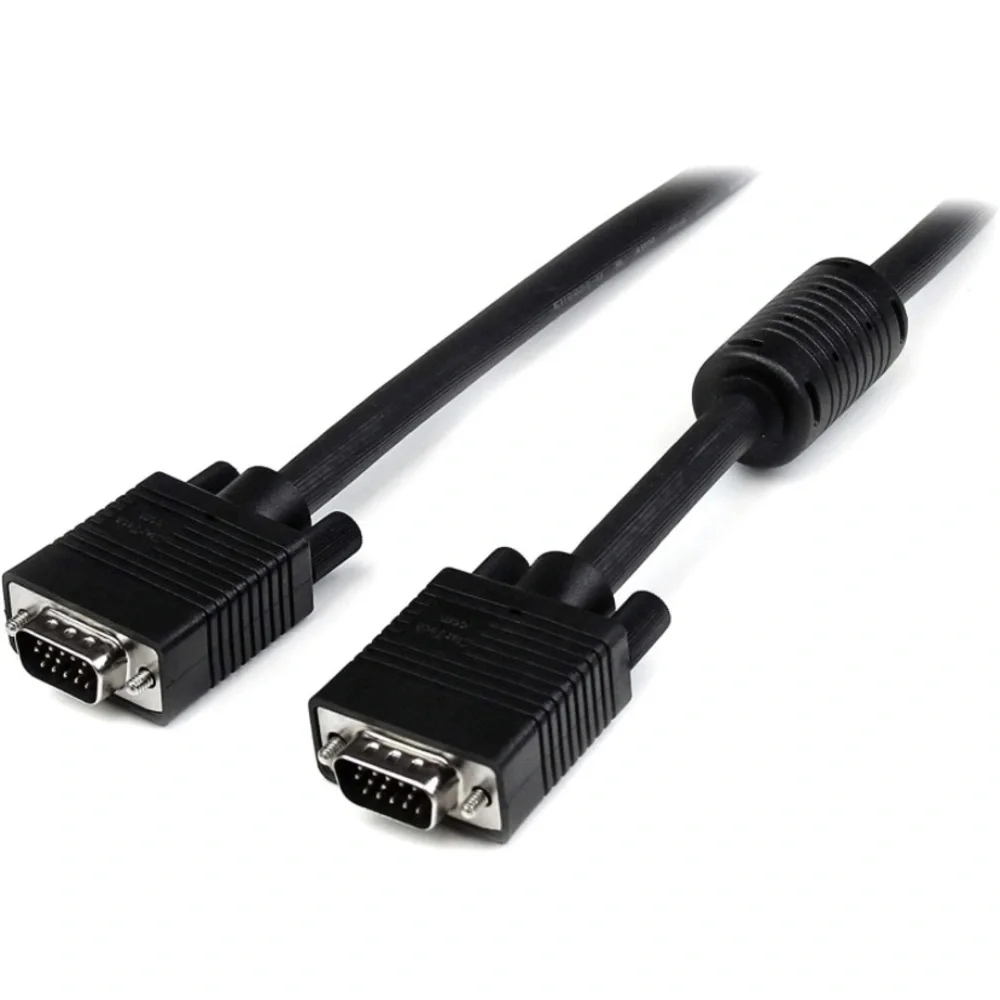 25ft Coax High Resolution Monitor VGA Cable Male to Male